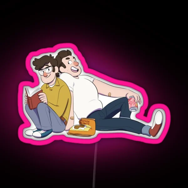Teen Stan Twins RGB Neon Sign