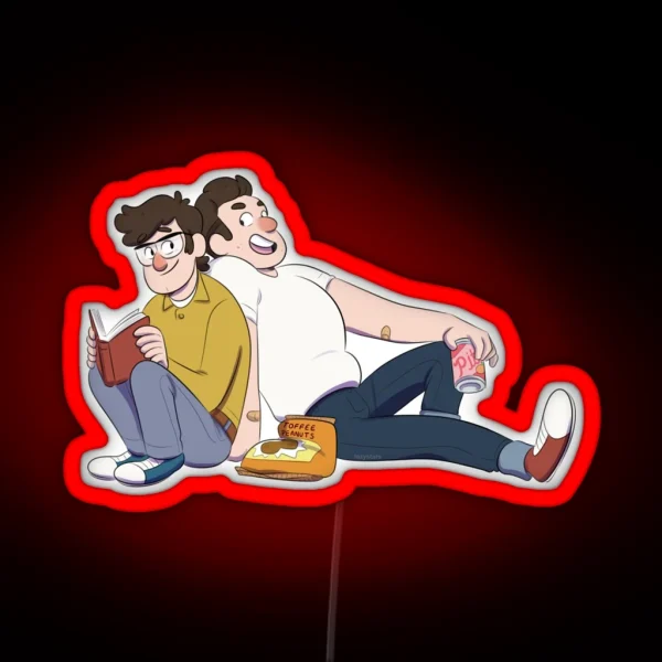 Teen Stan Twins RGB Neon Sign