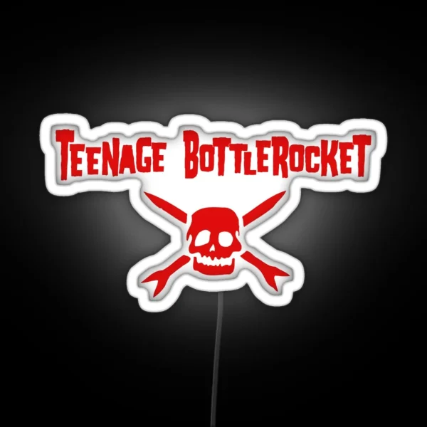 Teenage Bottlerocket American Punk Rock Band RGB Neon Sign