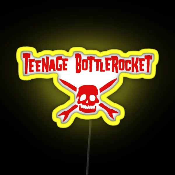 Teenage Bottlerocket American Punk Rock Band RGB Neon Sign