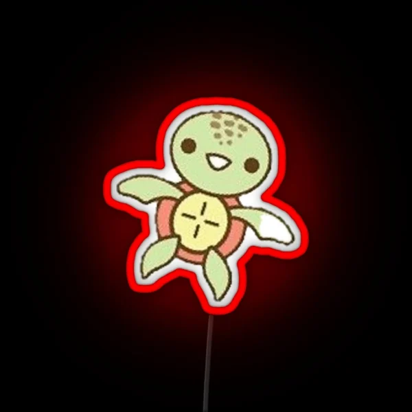 Teeny Tiny Turtle RGB Neon Sign