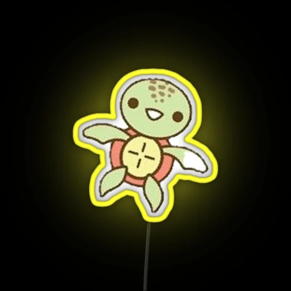 Teeny Tiny Turtle RGB Neon Sign