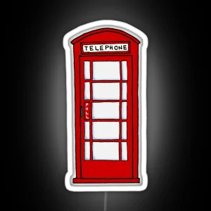 Telephone Booth RGB Neon Sign