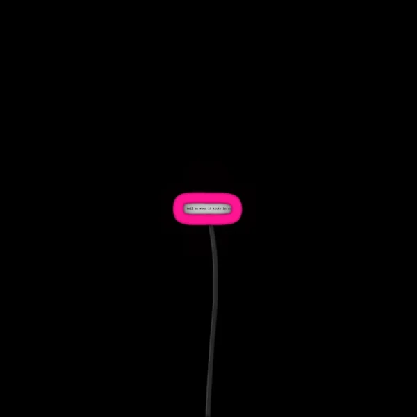 Tell Me When It Kicks In RGB Neon Sign