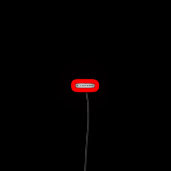 Tell Me When It Kicks In RGB Neon Sign