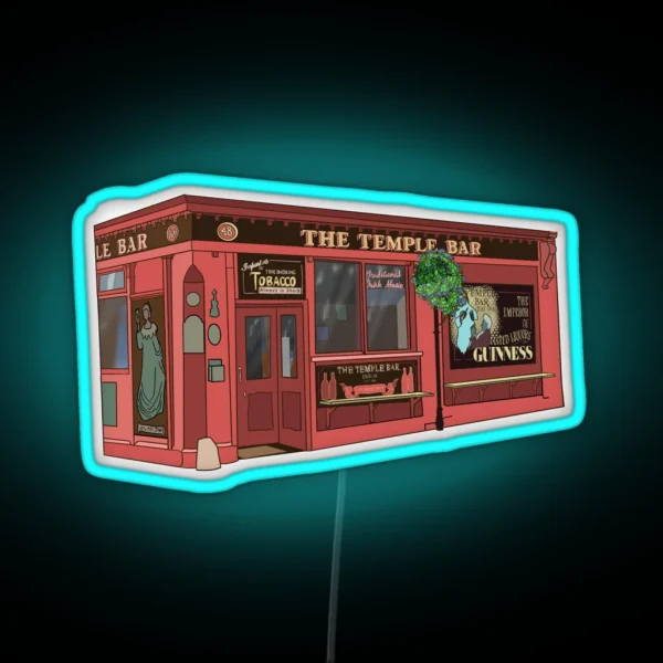 Temple Bar RGB Neon Sign