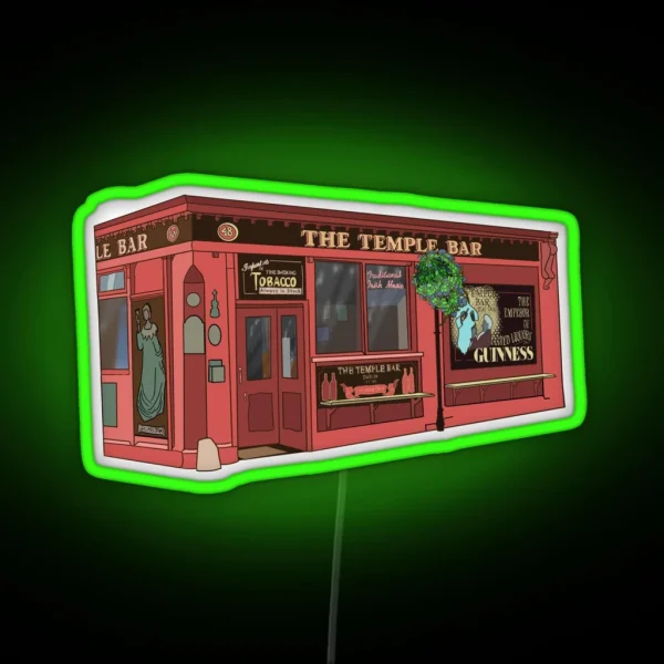 Temple Bar RGB Neon Sign