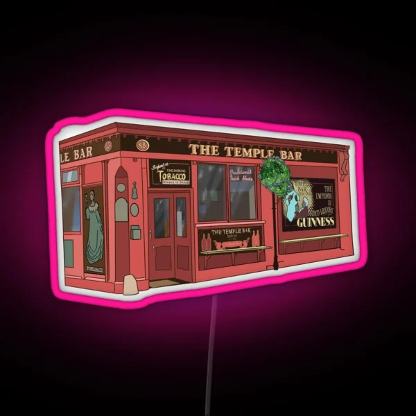 Temple Bar RGB Neon Sign