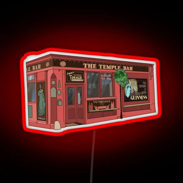 Temple Bar RGB Neon Sign