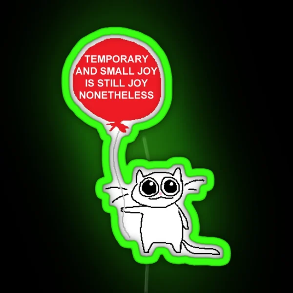 Temporary Joy RGB Neon Sign