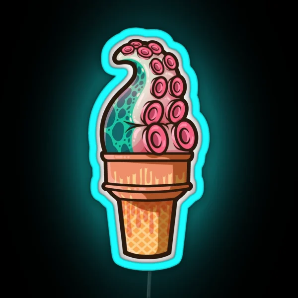 Tentacle Treat Gumdrop RGB Neon Sign
