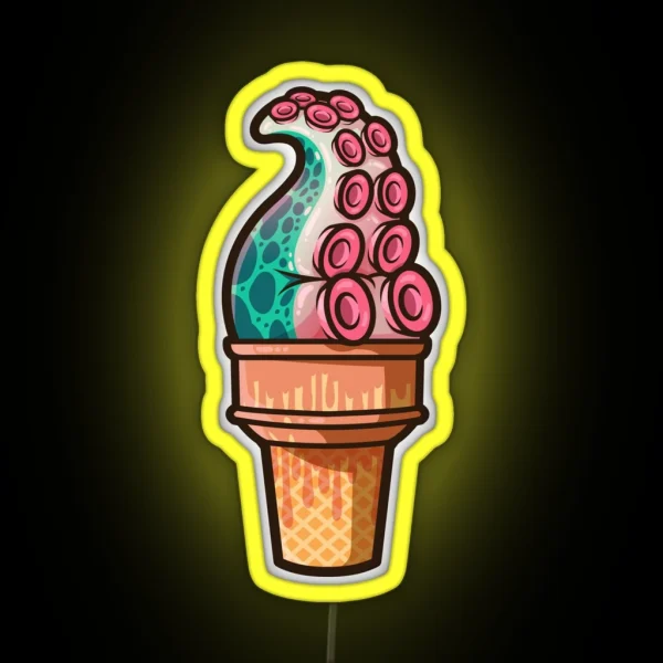 Tentacle Treat Gumdrop RGB Neon Sign