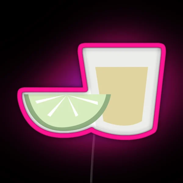 Tequila And Lime RGB Neon Sign