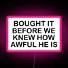 Vibrant RGB LED Neon Sign Display Artwork for Home Decor Inspiration