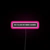 Customizable RGB LED Sign for Tesla Enthusiasts and Car Decorations