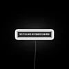 Unique Tesla Decorative Sign with Color-Changing LED Lighting Technology