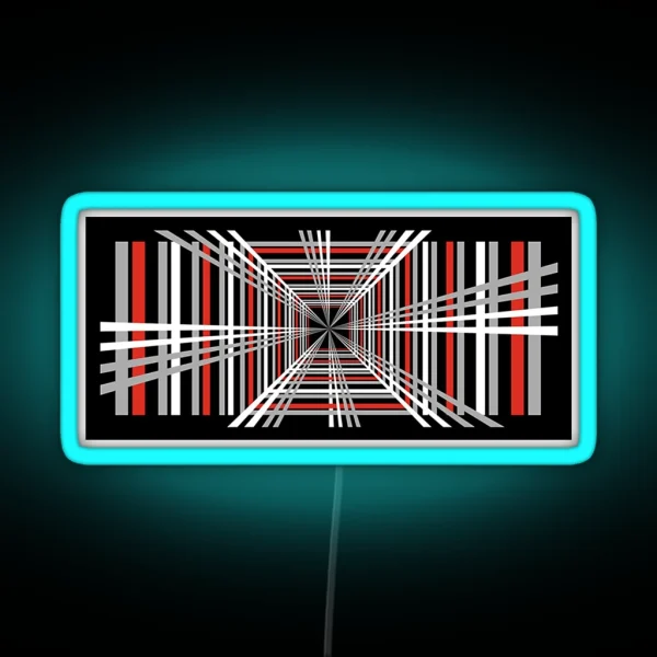 Tesla Plaid Badge RGB Neon Sign