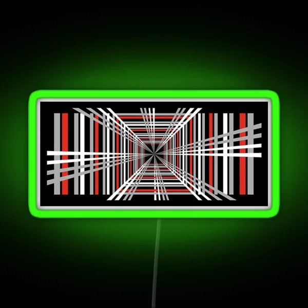 Tesla Plaid Badge RGB Neon Sign