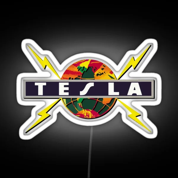 Tesla RGB Neon Sign