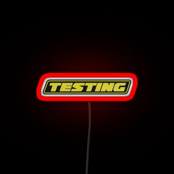 Testing RGB Neon Sign