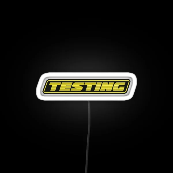 Testing RGB Neon Sign