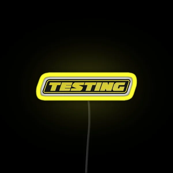 Testing RGB Neon Sign