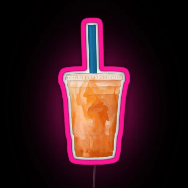 Thai Milk Tea RGB Neon Sign