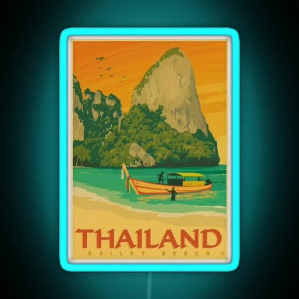 Thailand RGB Neon Sign