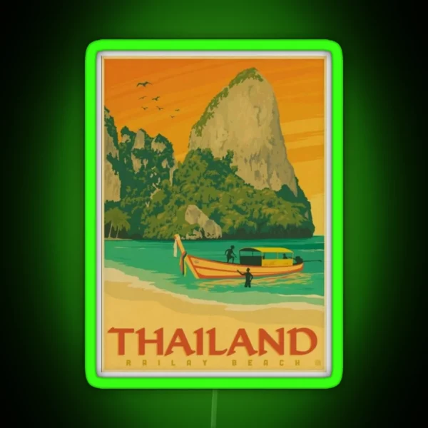 Thailand RGB Neon Sign