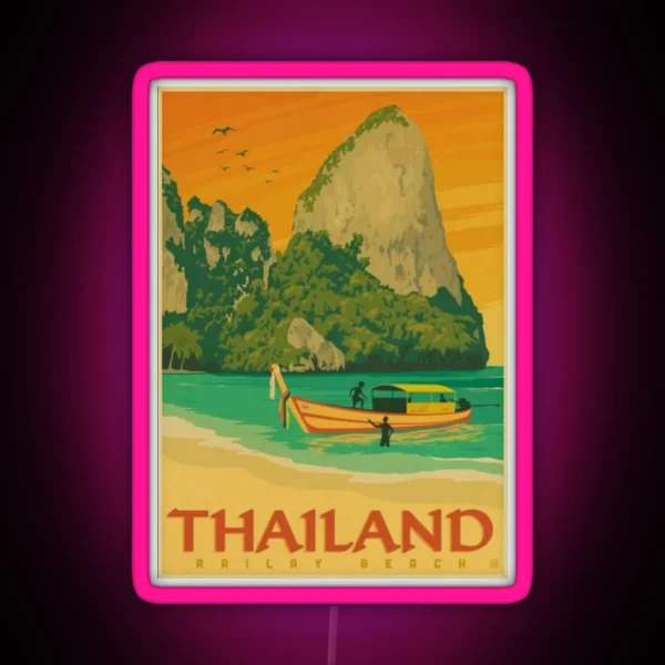 Thailand RGB Neon Sign