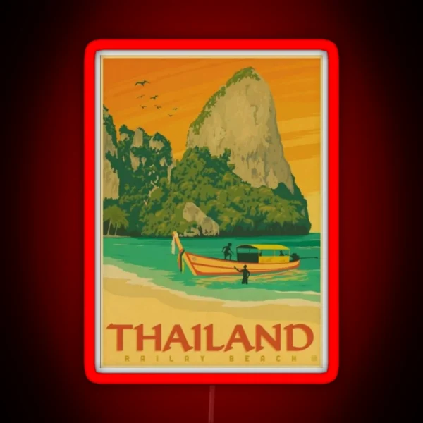 Thailand RGB Neon Sign