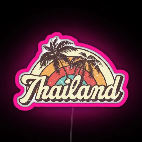 Thailand RGB Neon Sign