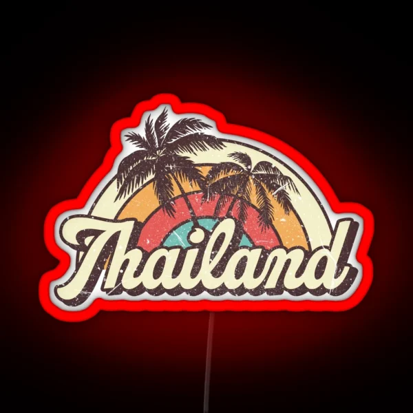 Thailand RGB Neon Sign