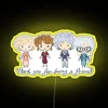 Customizable RGB Color Change LED Neon Sign for Best Friend
