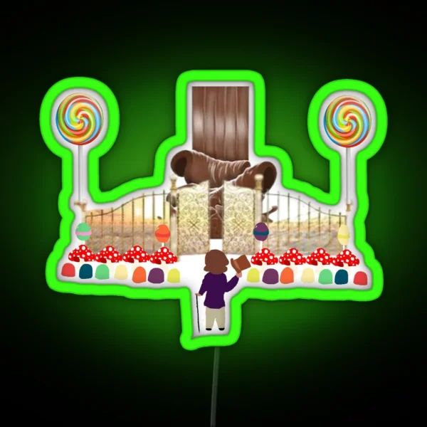 Thank You For The Pure Imagination RGB Neon Sign