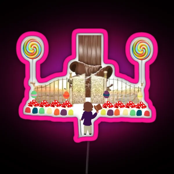 Thank You For The Pure Imagination RGB Neon Sign