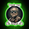 Neon Bitcoin Logo Wall Sign Decor Inspired by Satoshi Nakamoto