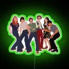 Vintage Inspired Neon Sign Featuring Characters from That 70s TV Show