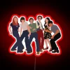 Classic TV nostalgia with The 'That 70's' show gang logo