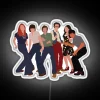 Add retro nostalgia with vintage 'That 70s Show' gang neon lighting.