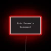 Classic TV nostalgia illuminated with vibrant 70's style neon lights.