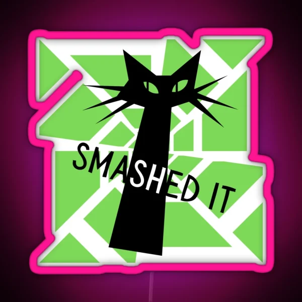 That Glaring No 21 Smashed It RGB Neon Sign