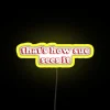 Customizable RGB LED Sign with Neon Effect Personalization Options Available