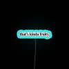 Neon Fruity Kitchen Decor Sign with Color-Changing RGB LED Lighting
