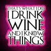 Personalized Wine Lover RGB Neon Sign with Sarcastic Humorous Quote Decor