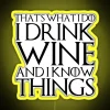 Illuminated Wine Lover's Sign Featuring Colorful RGB LED Neon Letters