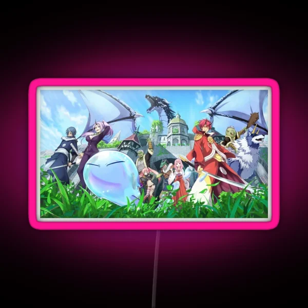 That Time I Got Reincarnated Into A Slime 1 RGB Neon Sign