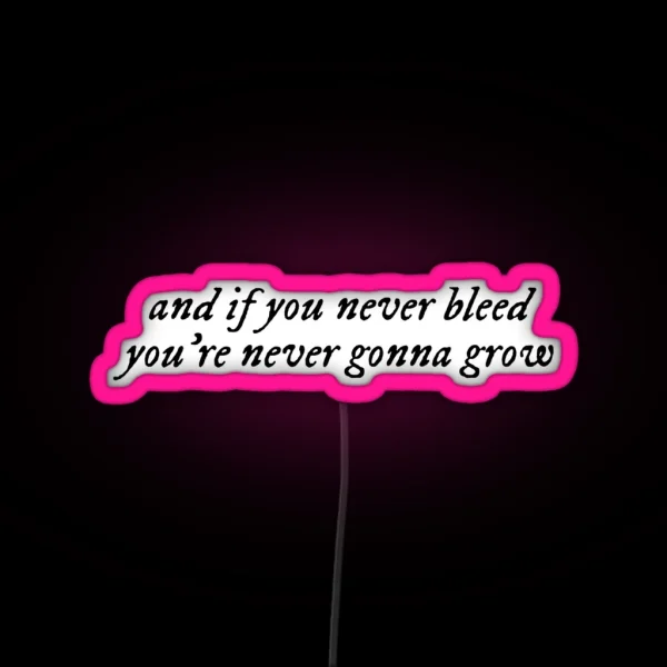 The 1 Quote RGB Neon Sign