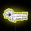RGB LED Taylor Swift Folklore Quote Wall Decor Neon Sign