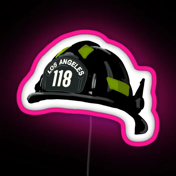 The 118 Helmet RGB Neon Sign